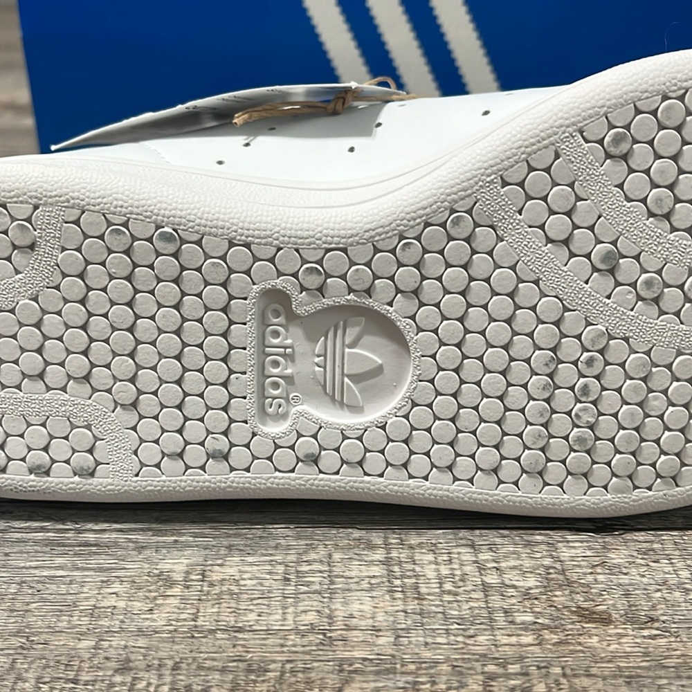 NWT Adidas Originals Stan Smith Women's Shoes - White/Green - Q47226 - Picture 8 of 9